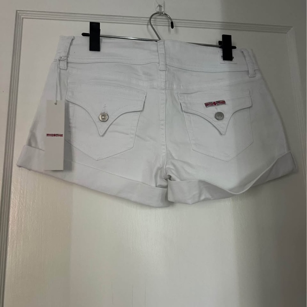 Hudson Jeans White Jean Shorts - Picture 2 of 5